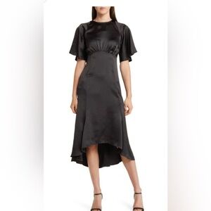 Chelsea28 Black High Low Dress